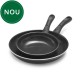 Set 2 tigai ceramice non-aderente Chef Diamond, 20/28 cm - GREENPAN